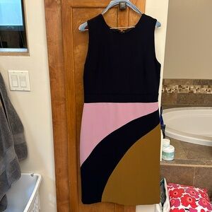 Ann Taylor multi color sleeveless dress